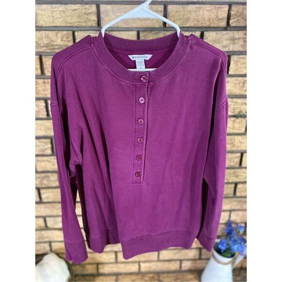Athleta Pullover‎ Button Up Sweater - Picture 1 of 6